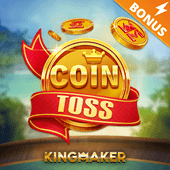 Coin Toss black scatter app game