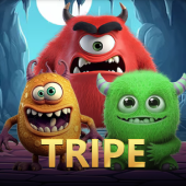 Tripe - black scatter app cards game icon